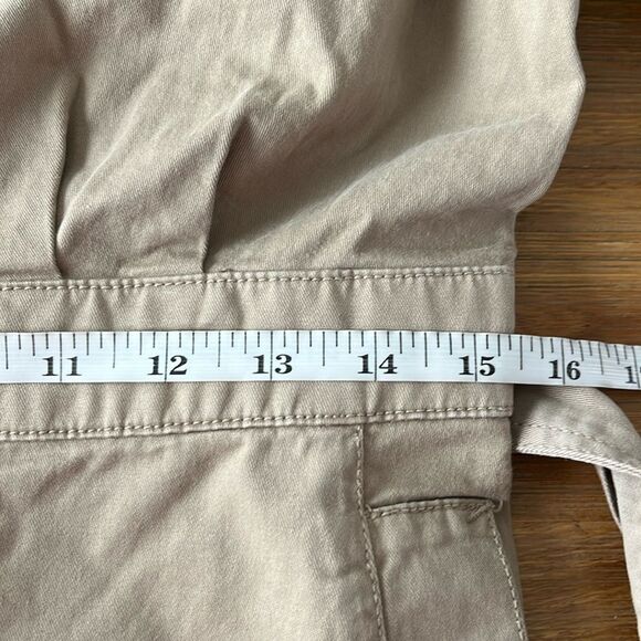 Current Elliott The Serenity Romper Jumpsuit Khaki NWT Size S $284 - Picture 10 of 12